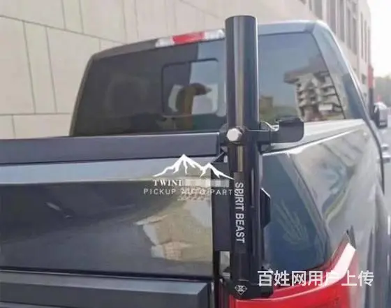 公羊猛禽f150坦途长城炮皮卡车后备箱尾门旗杆架配 - 图片 1