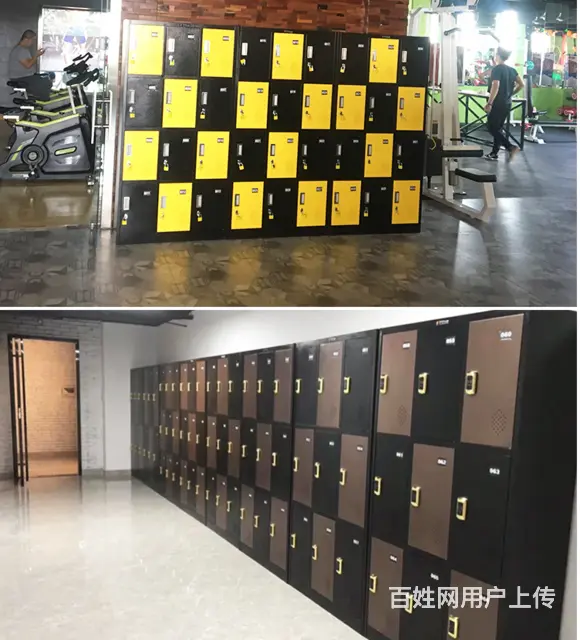 快递柜 员工柜 多门柜资料柜 密集架办公家具生产厂 - 图片 3