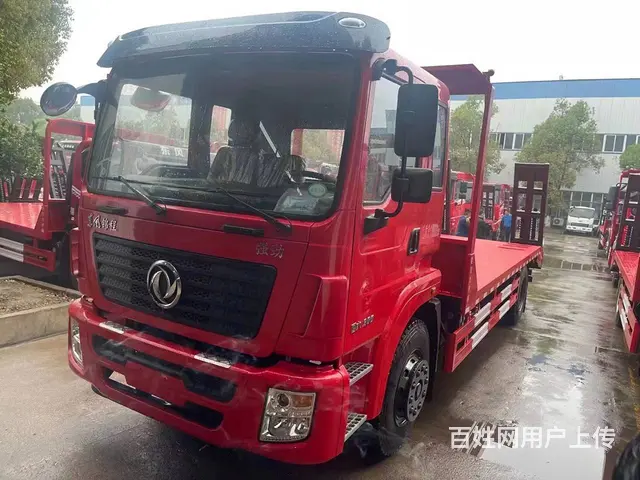 东风锦程平板车价格 可拉180挖掘机钻机拖车 现车 - 图片 11