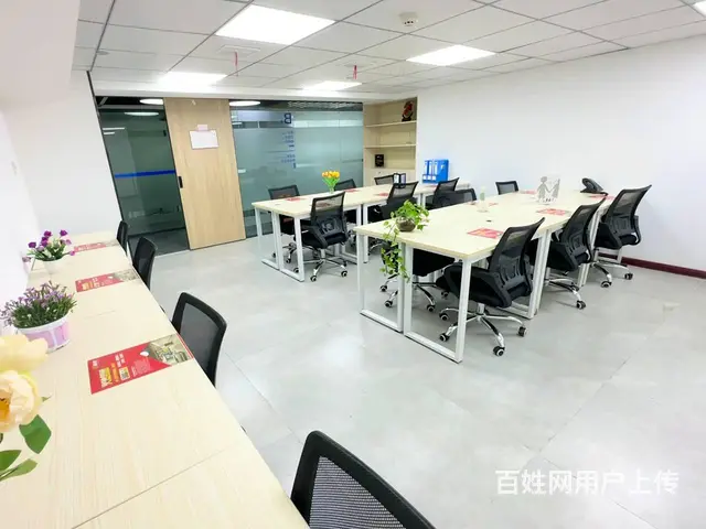 万家丽靠窗4人间 带电脑即可 拎包办公 1到10人办公 - 图片 7