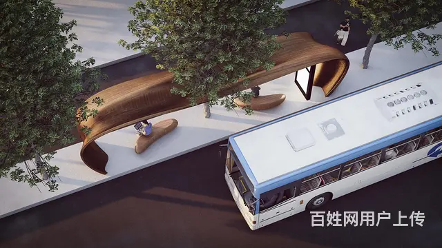 智能候车亭不锈钢公交站台LED电子屏站牌灯箱制作厂 - 图片 2