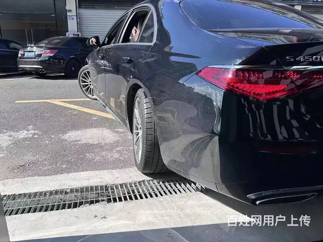 广州白云23款奔驰S450L改装升级后轮主动转向 - 图片 1