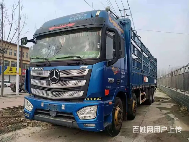 二手高栏载货车 前四后八 二手9.6米高栏载货车 - 图片 1