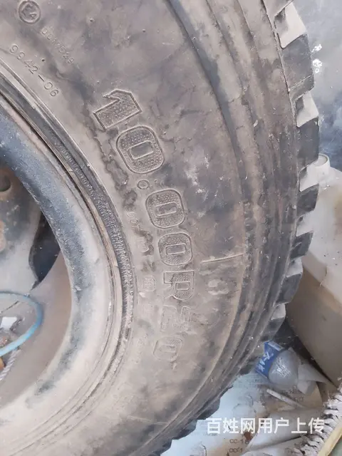钢丝轮胎1OOOR20闲置带钢圈转 - 图片 4