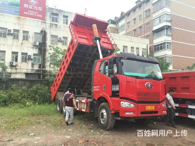 解放后八轮自卸车 国4 锡柴350马力 包过户 - 图片 3