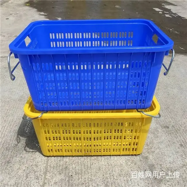 工业用塑料箱周转筐卡板箱中空板箱物流箱斜插箱保温箱 - 图片 4