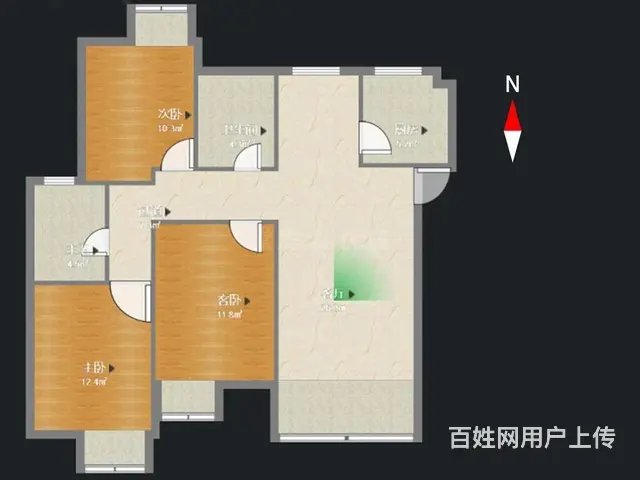 恐龙园旁香树湾馨苑毛坯带车位 - 图片 12