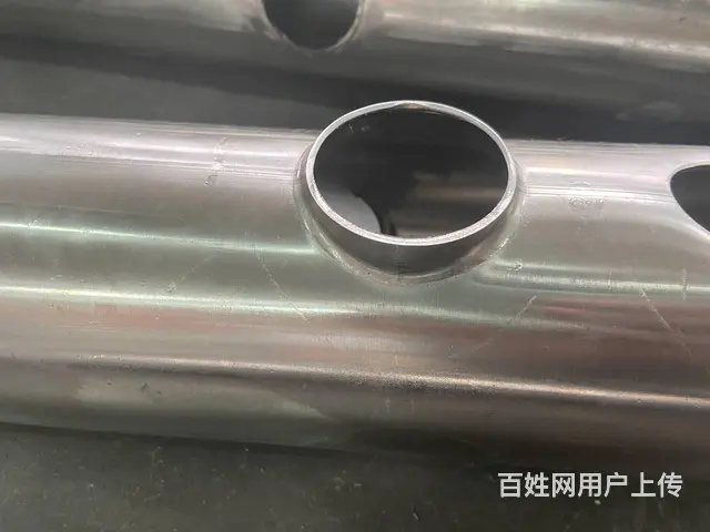 薄管单管铜材铝管不锈钢管开孔拔孔冲孔机冲孔翻边机 - 图片 7