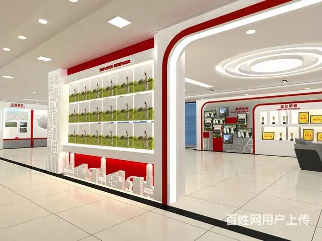 展厅展览设计、办公室设计、文化墙设计 - 图片 5