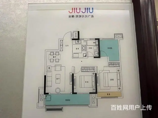 特批员工房 两万购玖玖广场三房 送家电车位市区板块配套全 - 图片 11