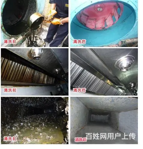 合肥包河区饭店排油烟罩清洗 餐饮店净化器清洗 - 图片 3