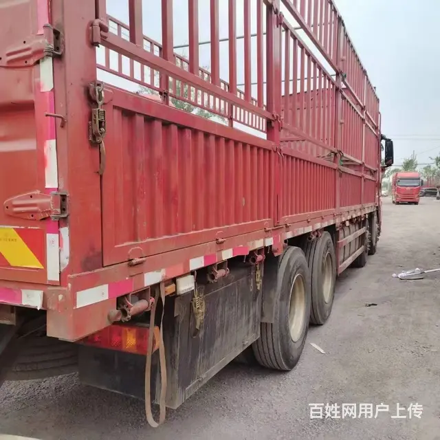 新款二手解放JH6前四后八9.6米高栏载货车 - 图片 2