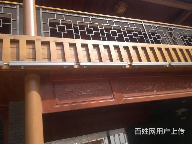 陕西西安实木门窗实木木花格窗中式实木角花 - 图片 6