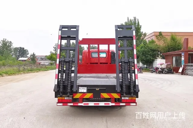 临夏 大运单桥拖758090挖机的平板车 厂家地址联系电话 - 图片 11