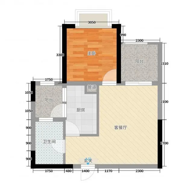 恒大城 精装1室跃层 拎包入住 出行方便 - 图片 10