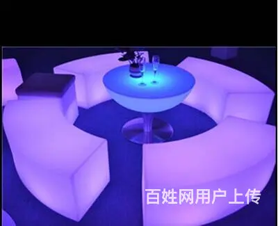广州桌椅租赁出租宴会椅竹节椅吧桌吧椅沙发凳沙发租赁 - 图片 4