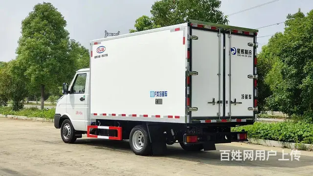 国六依维柯厢式冷藏车 食堂配送菜市场食材保温运输车 - 图片 8