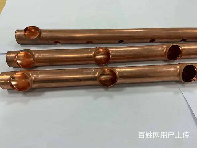 全自动冲孔翻边机铜管不锈钢管铝管拔孔机开孔器 - 图片 2