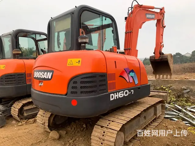转让二手挖掘机斗山60-7手续齐全全国免费配送便宜 - 图片 1