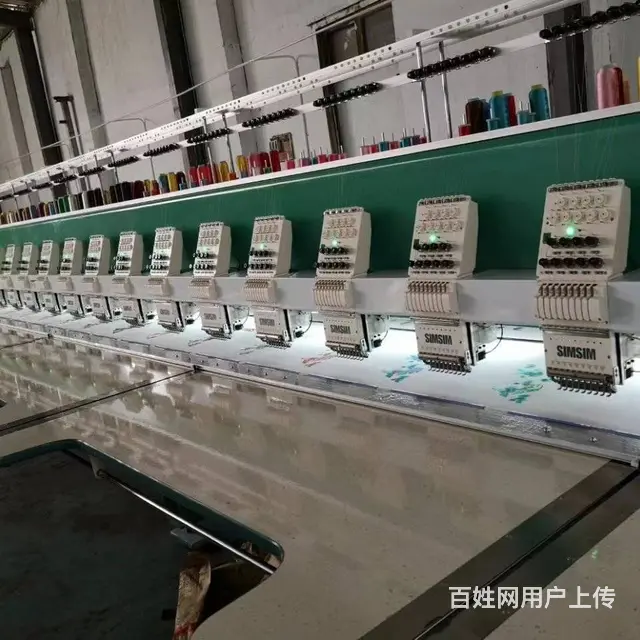定做全新平绣机 高速多头绣花机 高速全新绣花机 翻 - 图片 3