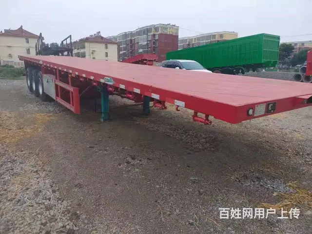 池州13米平板半挂车 现车出售 配置大 价格不高 - 图片 5