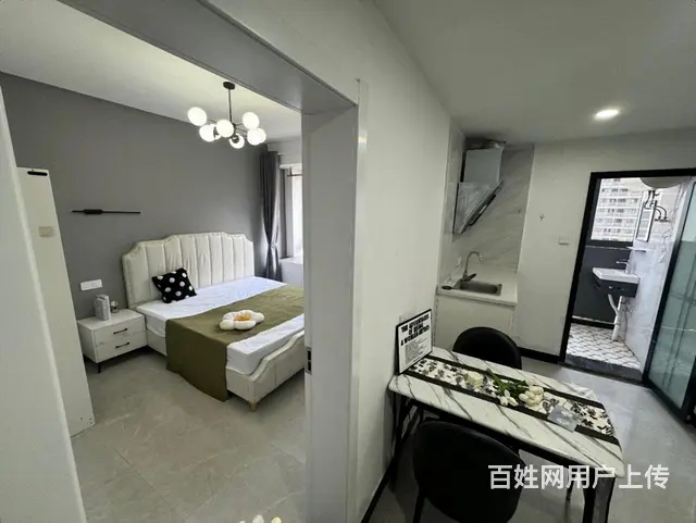 嘉兴市区精装单身公寓，可以做饭拎包入住，随时可以入住看房方便 - 图片 1