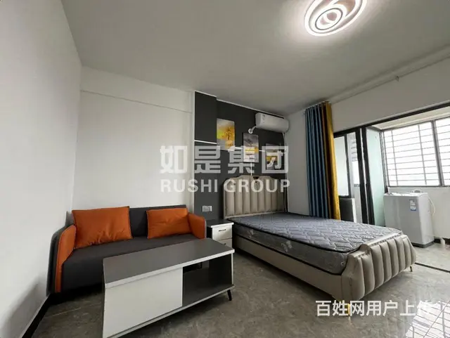 城东美仙山二期精装单身公寓，大阳台，家具家电齐全，拎包入住 - 图片 1