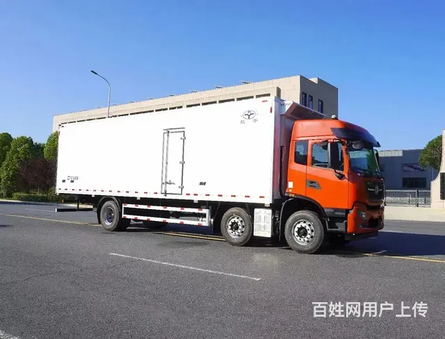 虹宇厂家直销东风小三轴9.6米冷藏车 现车低价 - 图片 3