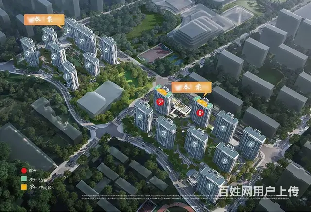 杭州第十区、临安锦南、亚运村、地铁口、总价130W左右 - 图片 2