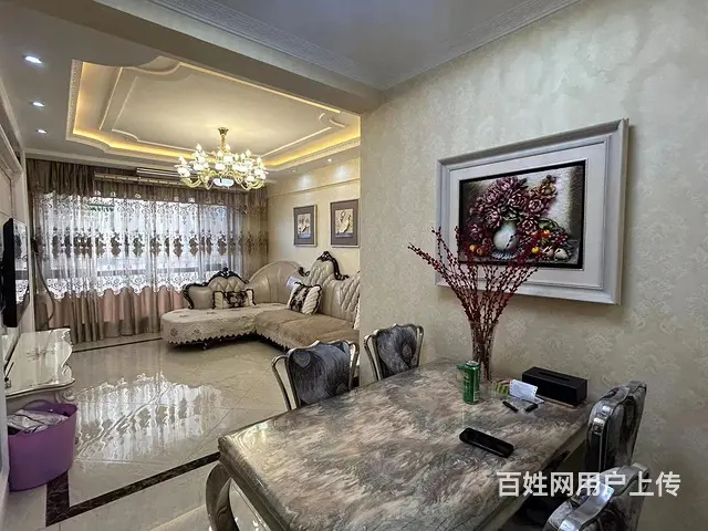 丽江城一期，电梯4楼92平两室两厅可贷款精装修 ，54.5万 - 图片 3
