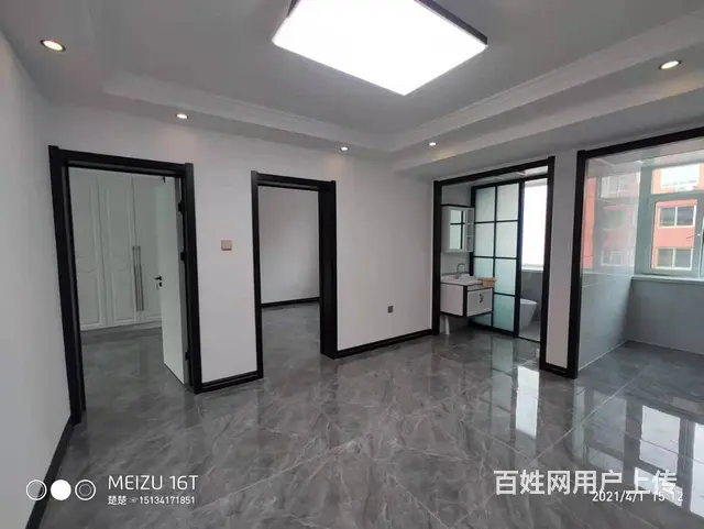 单洞小商品市场福伦小学中央北街文化里4楼57平南北新装地暖 - 图片 6