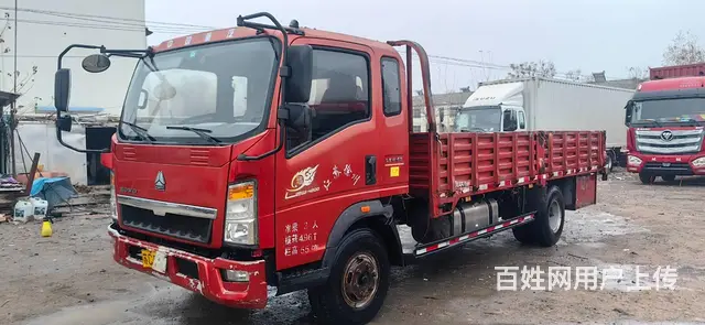 16年5.4米豪沃平板车， 全车原版原漆 - 图片 1