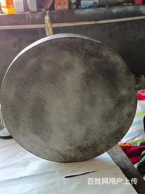 六七十年代 青石 圆盘 福在眼前 大茶桌 做工精细 - 图片 3