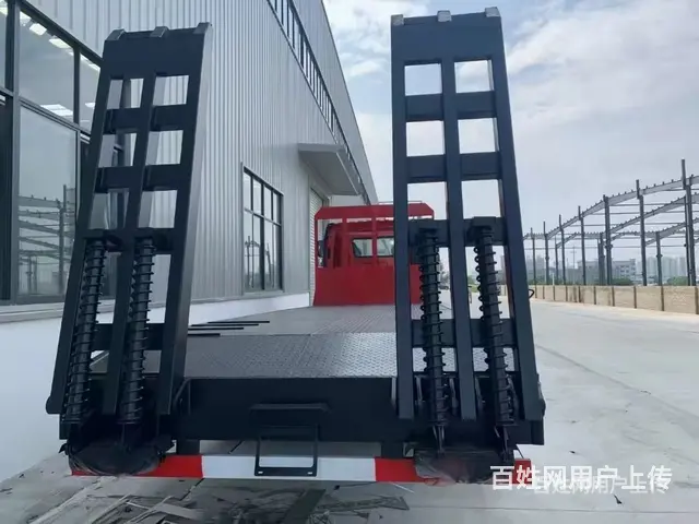黄牌解放J6小三轴平板拖车 平板运输车 功能多 - 图片 5