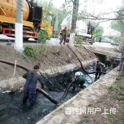 七甸工业园清理污水高压清洗厂区雨污排水管道化粪池清 - 图片 3