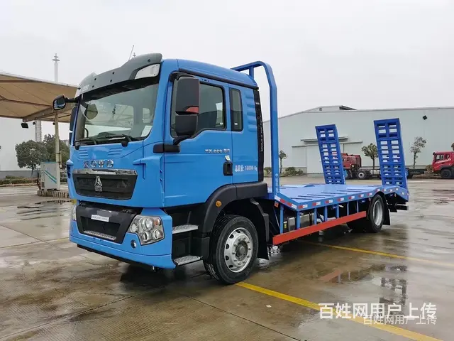 海口厂家直销重汽平板拖车12吨挖掘机拖车现车特价出售 - 图片 6
