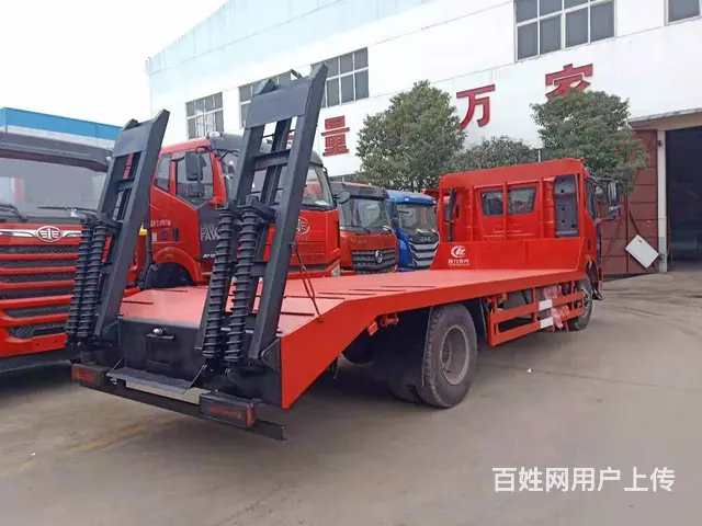 解放挖机平板拖车厂家直销全国可分期提车 - 图片 6