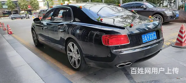 昆明婚车豪车租赁，宾利飞驰特价婚车 - 图片 5