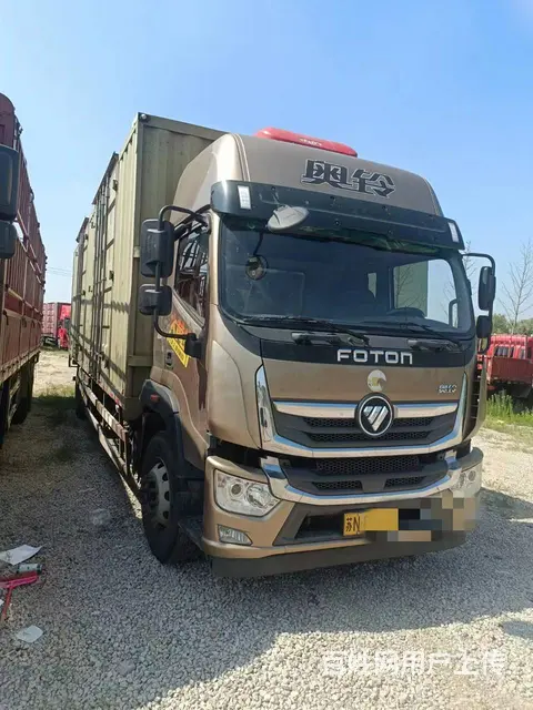 出售21年7月福田奥铃厢式货车6缸260大保险 - 图片 2