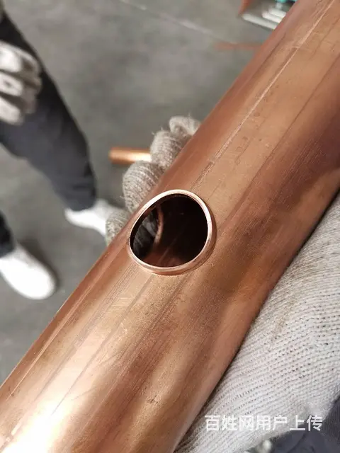 全自动铜管冲孔翻边机铜管拔孔机打孔机拔肩机-威迪特 - 图片 2