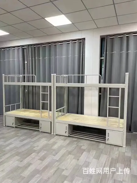 工厂批发快递柜员工柜寄存柜太空疮钢架床子母床更衣柜 - 图片 1