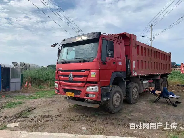 转让18年豪沃8.5米自卸车 前四后八380马力 - 图片 3