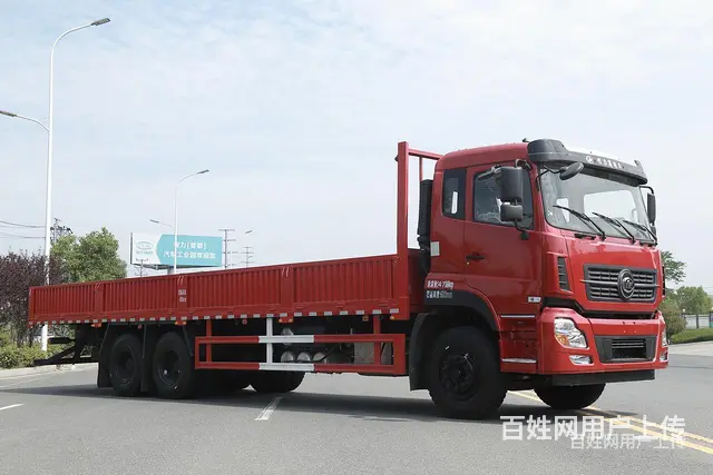 国六后八轮9.6米平板式 平板货车 您想要的品牌大小都有 - 图片 1
