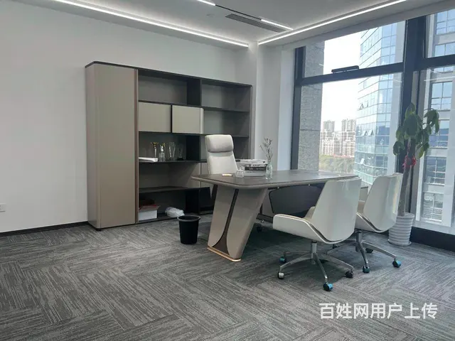 星城中心双地铁电梯口双开门精装带家具办公室 - 图片 8