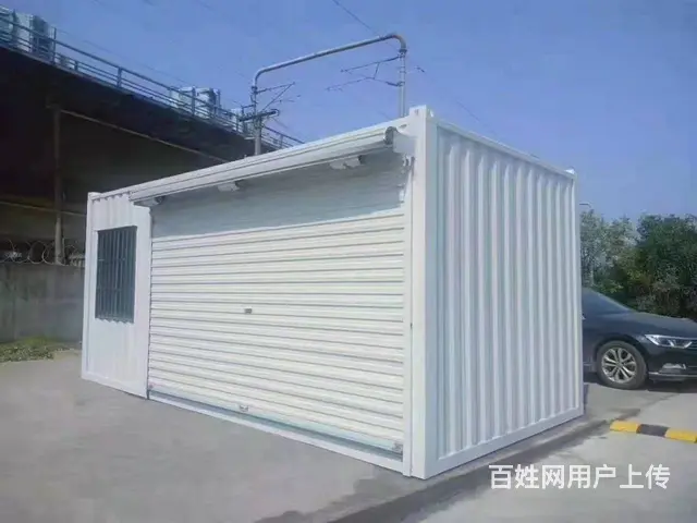 打包箱式定制岗亭厕所工地办公室宿舍配套空调床铺 - 图片 1
