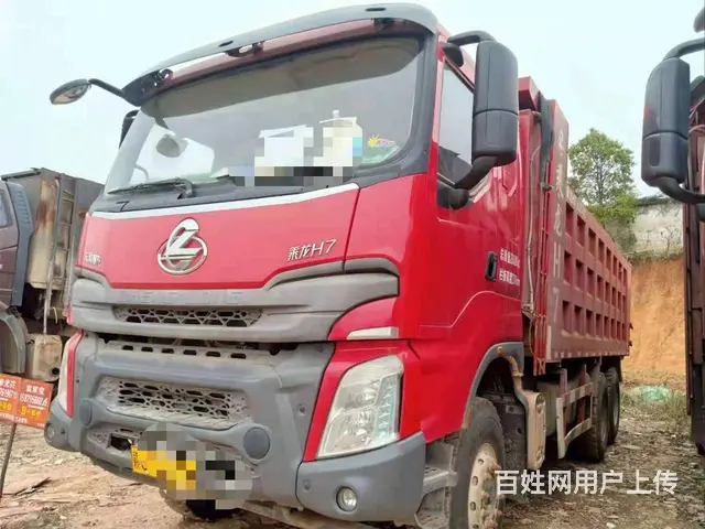 二手6米2大厢乘龙H7后八轮自卸350马力国五 - 图片 1