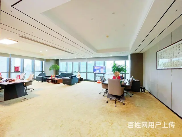 滨江阿里网易整层豪华装修国企风格豪华老板间!大气前台!性价比 - 图片 7