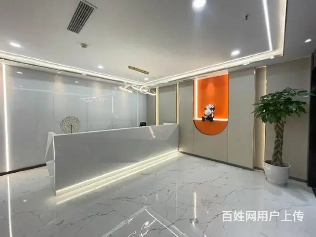 正大旁，（国宝大厦）大幅，精装修 带隔断，免介绍费。 - 图片 6