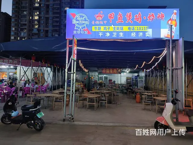 （51旺铺推荐）秀英万达对面美食城200平烧烤店转让 - 图片 1