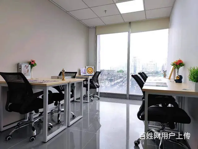 长沙超A写字楼出租丨6人间超级靠窗办公室丨24h办公 - 图片 5